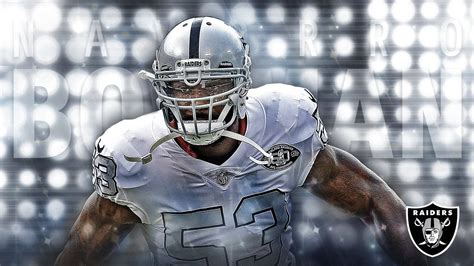 Download Black Oakland Raiders' Player Wallpaper | Wallpapers.com