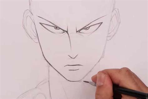 Image result for Saitama Drawing Tutorial