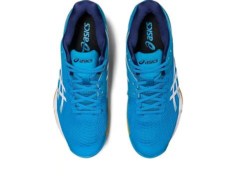Asics Court Control FF 3 Badminton Shoe - Island Blue/White – Achivr