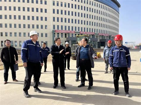包头市人社局党组书记、局长李少强到中国二冶包头市实训基地项目检查指导