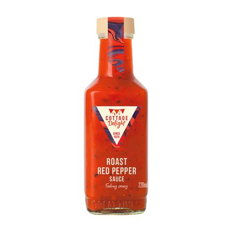Cottage Delight Roast Red Pepper Sauce (6x220ml) - The Gorgeous Food ...