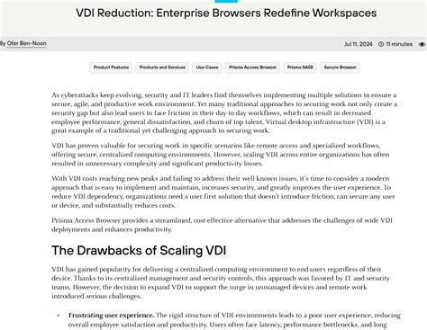Secure Enterprise Browser | Prisma Browser - Palo Alto Networks