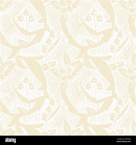 Modern white on cream lace effect wedding background texture. Soft ...