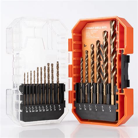Power Drill Cobalt Drill Bit Set for Wood, Steel | ToolAnt