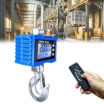FITHOIST Hanging Scales Digital Weight, 2000LBS Crane Scale with Remote ...