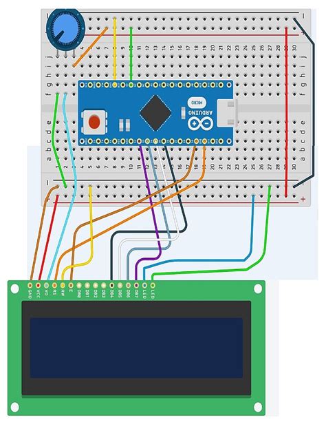 Image result for Rotary Encoder Arduino Nano LCD 1602