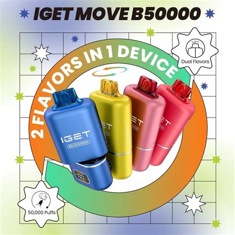 IGET Move B50000 at Best Price – Vape Stars
