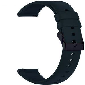 Melfo Black Clip Rubber Strap Compatible with Fire-Boltt Collide Smart ...