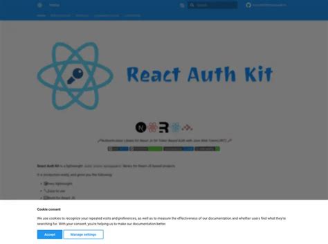 React Auth Kit by React Auth Kit - A Nextjs Template | Built At Lightspeed