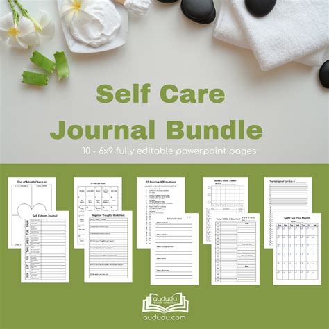 Self Care Journal Bundle - A Book Creator Blog