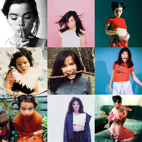 Björk album covers except it’s Björk ️ : r/bjork