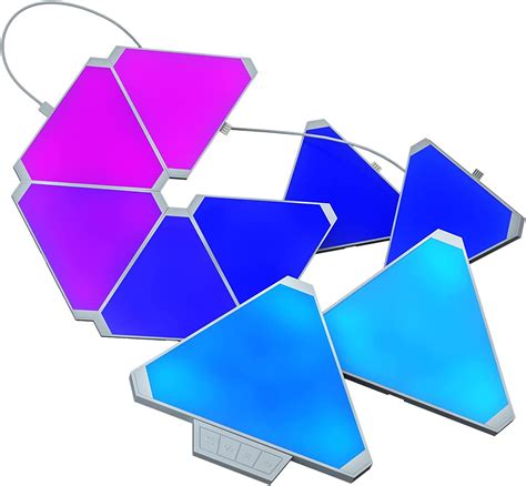 Smart Triangle RGB LED Wall Light Panels - HomeMate