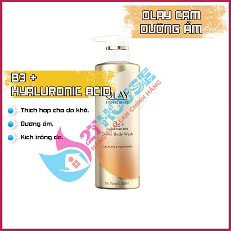 Sữa tắm Olay Thái Lan trắng da dưỡng ẩm chống lão háo phục hồi toàn ...