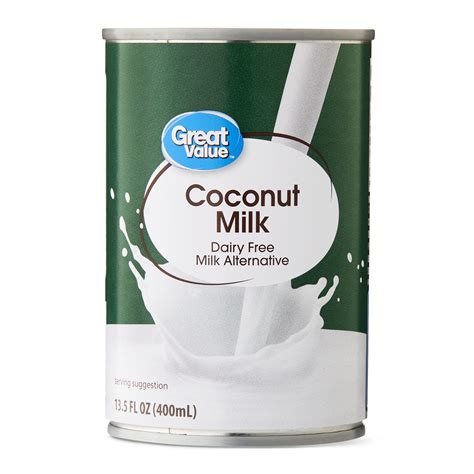 Value Of Coconut Milk