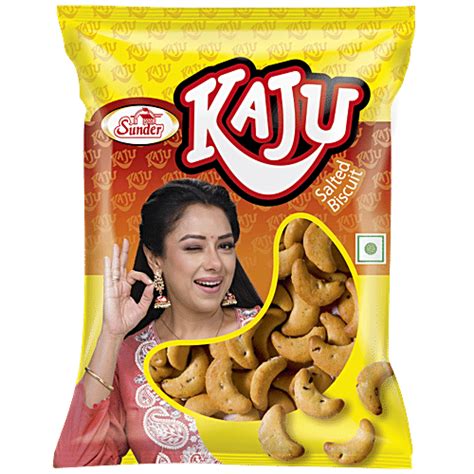Buy Sunder Kaju Salted Biscuits - Crispy & Healthy Online at Best Price ...