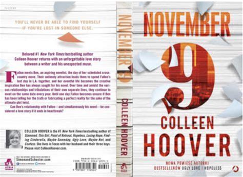 November 9 Colleen Hoover full book cover. | Mini books, Mini book ...