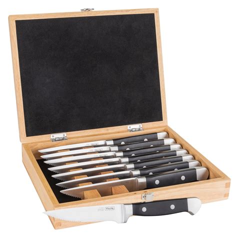 Viking Steakhouse 8-Piece Steak Knife Set with Gift Box – Viking ...