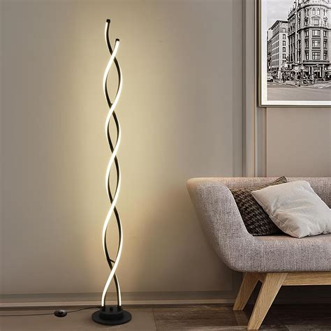 Lwhaoye Floor Lamp,LED Modern Floor Lamps for Living Room,2500LM-40W ...