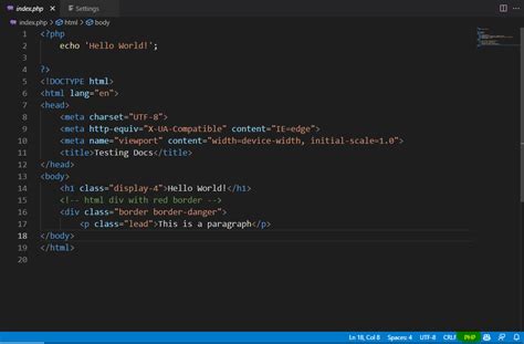 How to Run HTML in Visual Studio Code Using PHP File 的图像结果