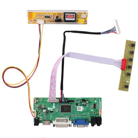 Lcdboard Hdmi+Vga+Dvi+Audio Input Lcd Controller Board For Ltn154At07 ...
