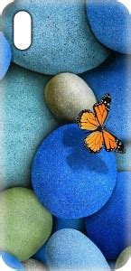 Smutty Back Cover for HTC 816G, HTC 816 - Blue Butterfly Print - Smutty ...