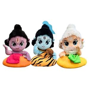 Buy Lildevas Baby Tridevas : Lord Shiva, Lord Brahma & Lord Vishnu ...