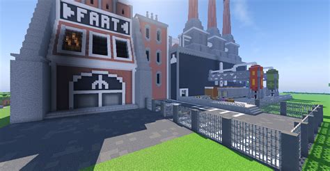 Minecraft Victorian Factory Tutorial 的图像结果
