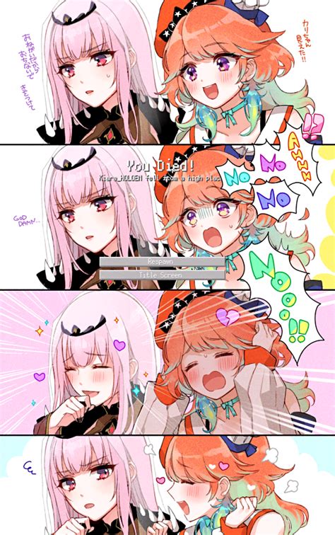 mori calliope, takanashi kiara, mori calliope, and takanashi kiara ...