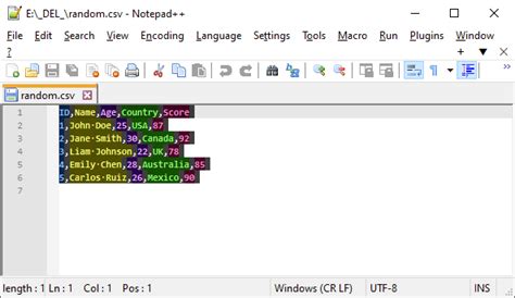 Image result for How to Color Code CSV in Notepad++ Using a Plugin