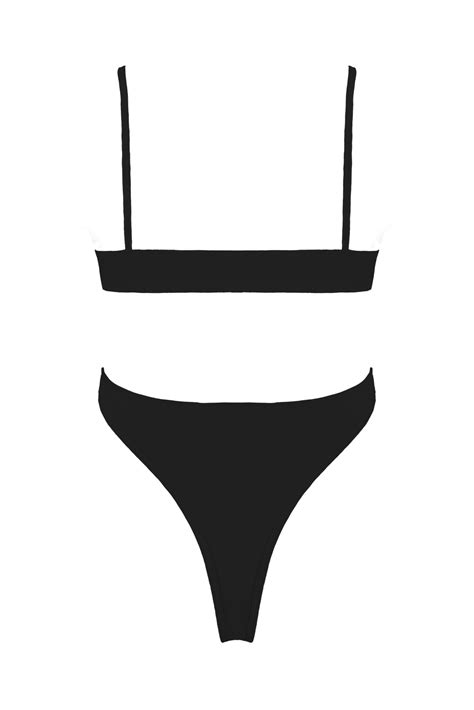CHRISTY BIKINI SET IN BLACK – Shop So What