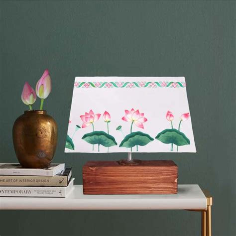 Designer Table Lamps Online | Handmade Floral Table Lamps