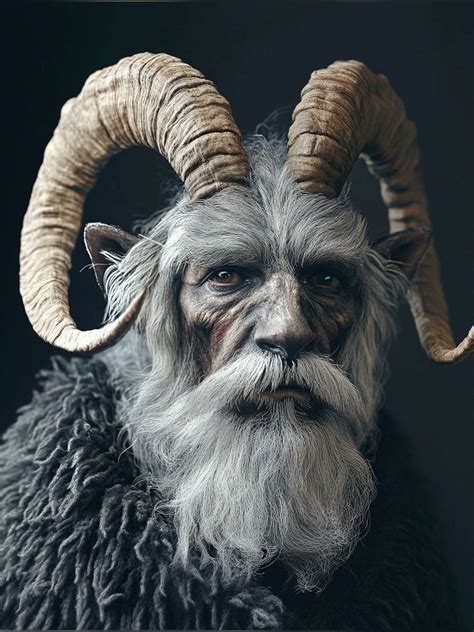 Half man half goat 🐐 | Animal human hybrid character design art ...