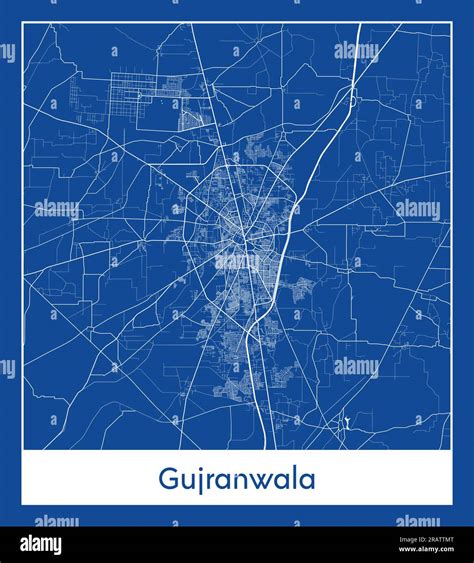 Map Of City Housing Gujranwala