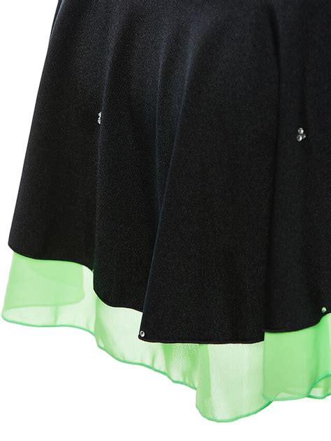 Figure Skating Dress Women's Girls' Ice Skating Dress Outfits Black ...