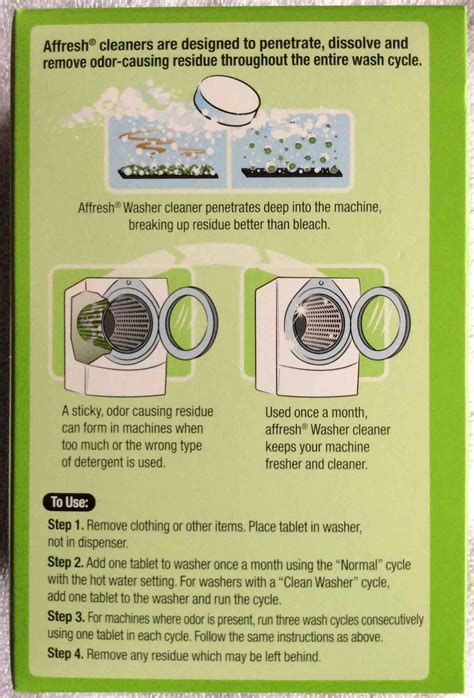 Affresh Washer Cleaner Review, for HE Washing Machines | Tom's Tek Stop