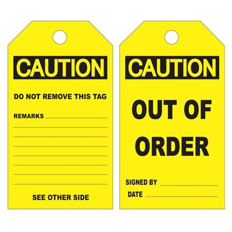 Lockout Tagout Loto Tags Set Of 10 Safety House Loto : Amazon.in ...