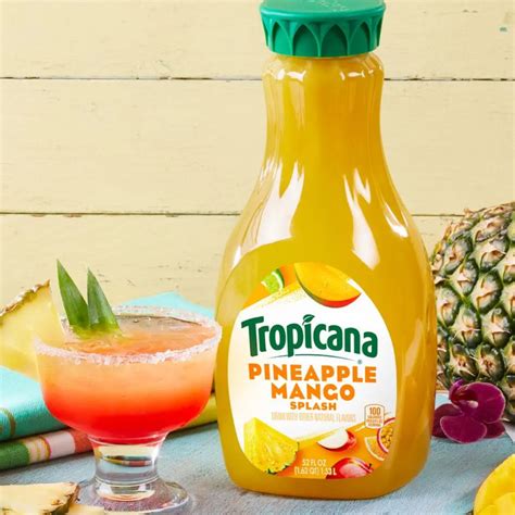 Tropicana Pineapple Mango Splash reviews ratings & information - Bev Rank