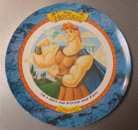 Disney Hercules plate from 1997 : r/pics