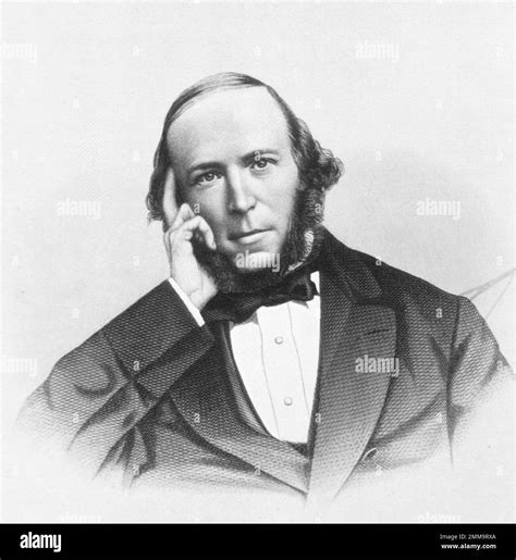 Herbert spencer english philosopher anthropologist sociologist Black ...