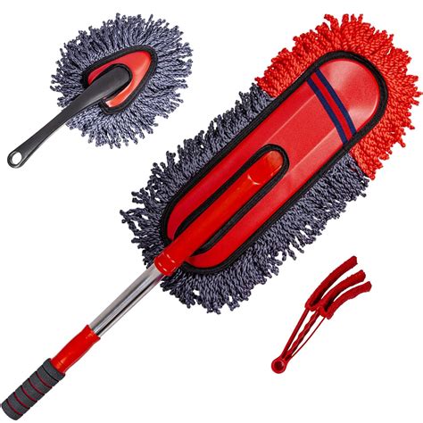 Car Dusters Kit, Super Soft Microfiber Dashboard Duster, Car Duster ...