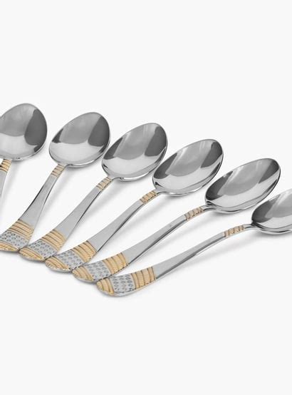 Buy FNS Imperio Baby Spoon - Set Of 6 Pcs. from FNS at just INR 1120.0