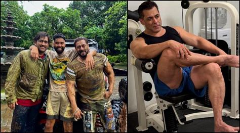 MS Dhoni, AP Dhillon at Salman Khan's farmhouse: Covered in mud, ATVs ...