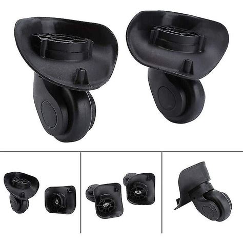 Pair Of Luggage Replacement Wheels Suitcase Universal Plastic Pvc For ...