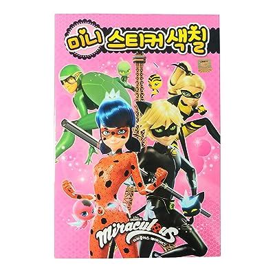 haksan Miraculous Ladybug Mini Sticker Coloring Book | Ubuy India