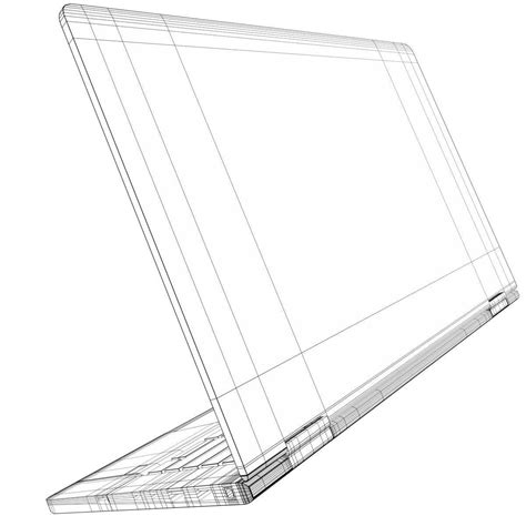 Generic Laptop Computer Drawing 的图像结果