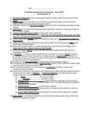 Image result for Excel Module 10 Module 12B