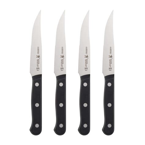 HENCKELS Solution Razor-Sharp 4-pc Steak Knife Set, German Engineered ...