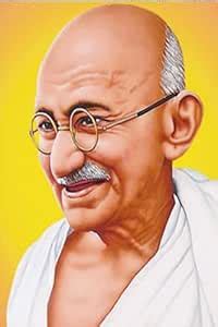 RK DECOR Gandhi Ji Poster for Room Bedroom Home office Gym Wall Decor ...