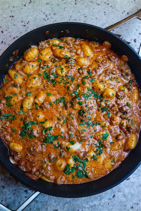 Cheesy Bison Gnocchi | Recipe | Bison recipes, Ground bison recipes ...