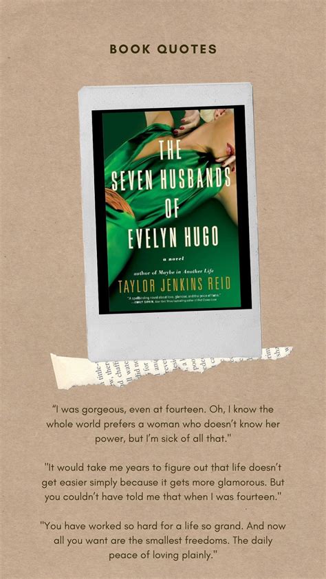 quotes from the seven husbands of evelyn hugo